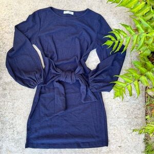 R. Vioimos Navy Blue Dress - Sz S